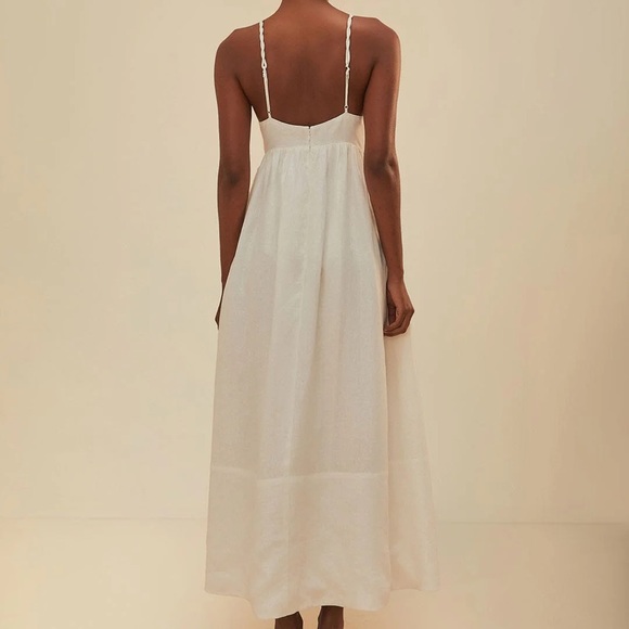 Farm Rio Coconut Tree Embroidered Maxi Dress NEW - Picture 11 of 11